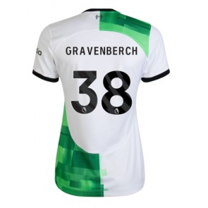 Liverpool Ryan Gravenberch #38 Gostujuci Dres za Ženska 2023-24 Kratak Rukavima